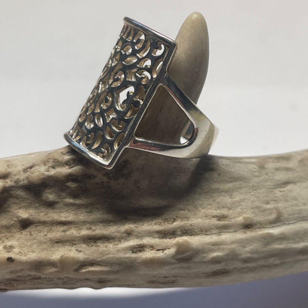 Southern Gates Scroll Ring - image 2